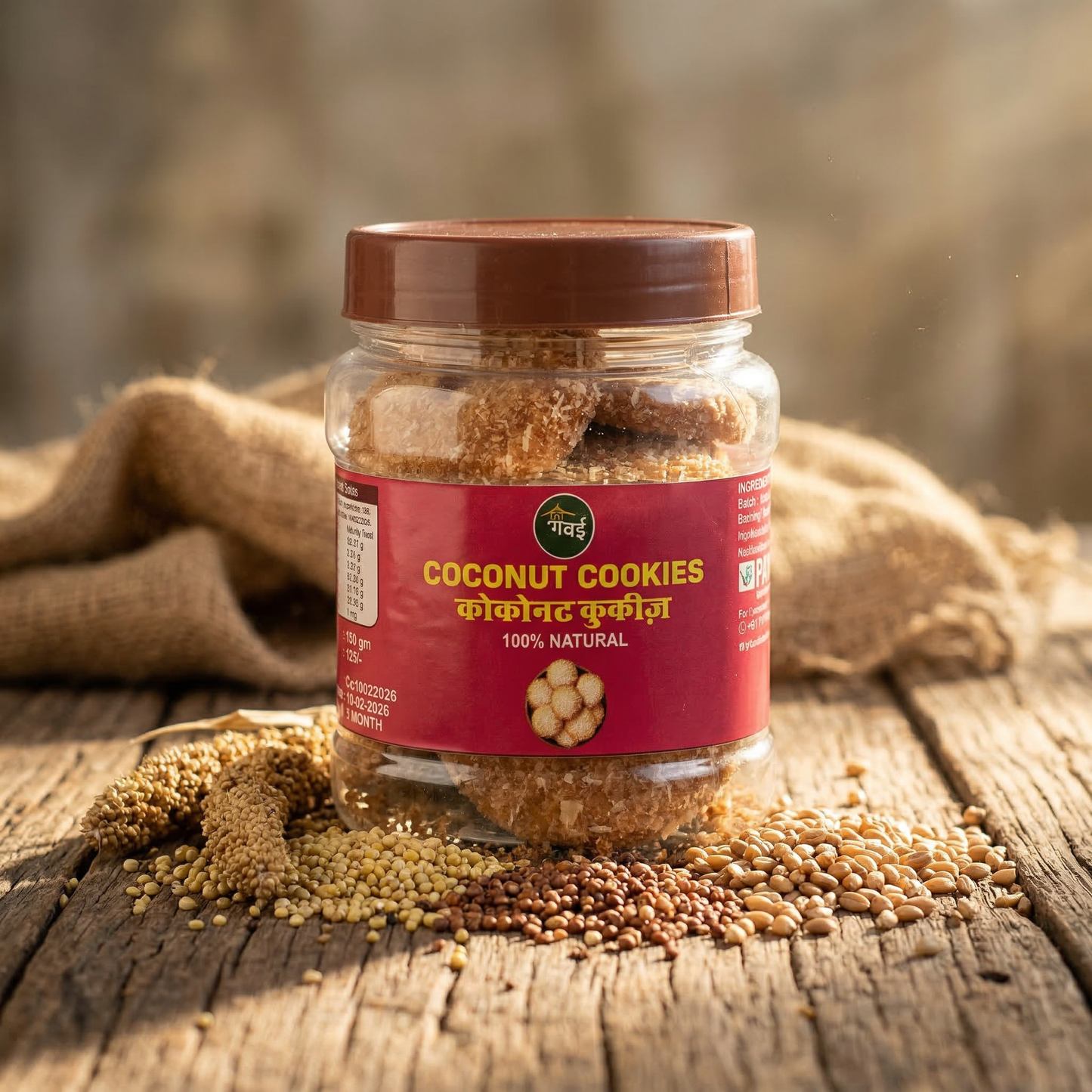 Coconut Cookies (150g)