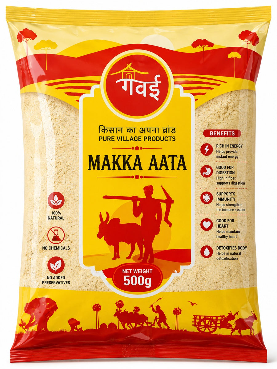 Maize Flour मक्का आटा (500 GM)