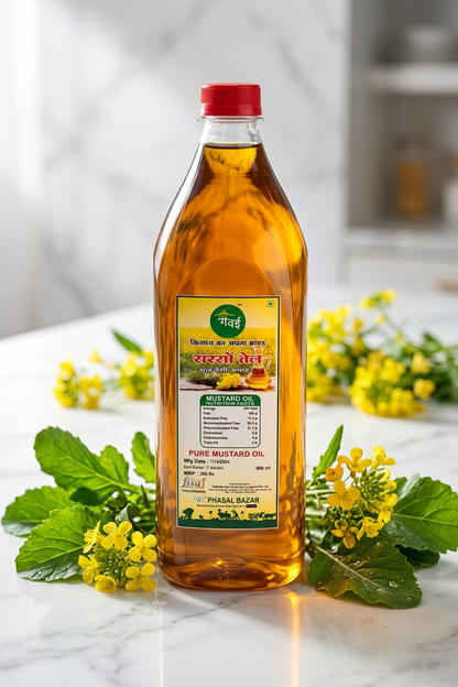 Mustard Oil — Kachi Ghani (500ml)