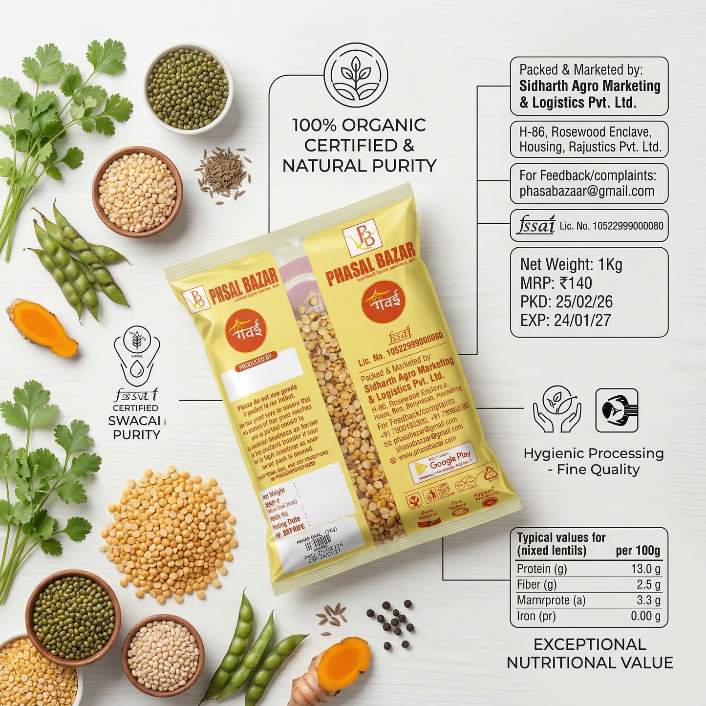 Arhar Dal (1Kg)