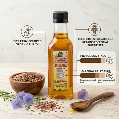 Alsi Oil — Cold Pressed Flaxseed (250ml)