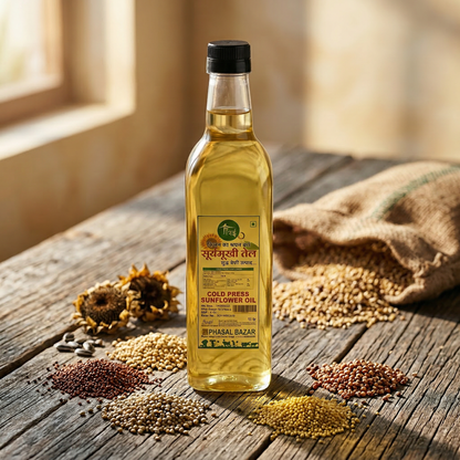 Sunflower Oil — Cold Pressed (1L)