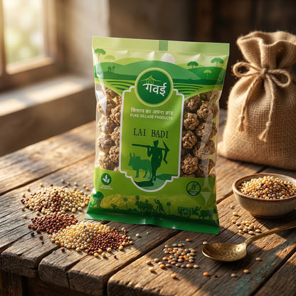 Lai Badi — Puffed Lentil Cakes (200g)