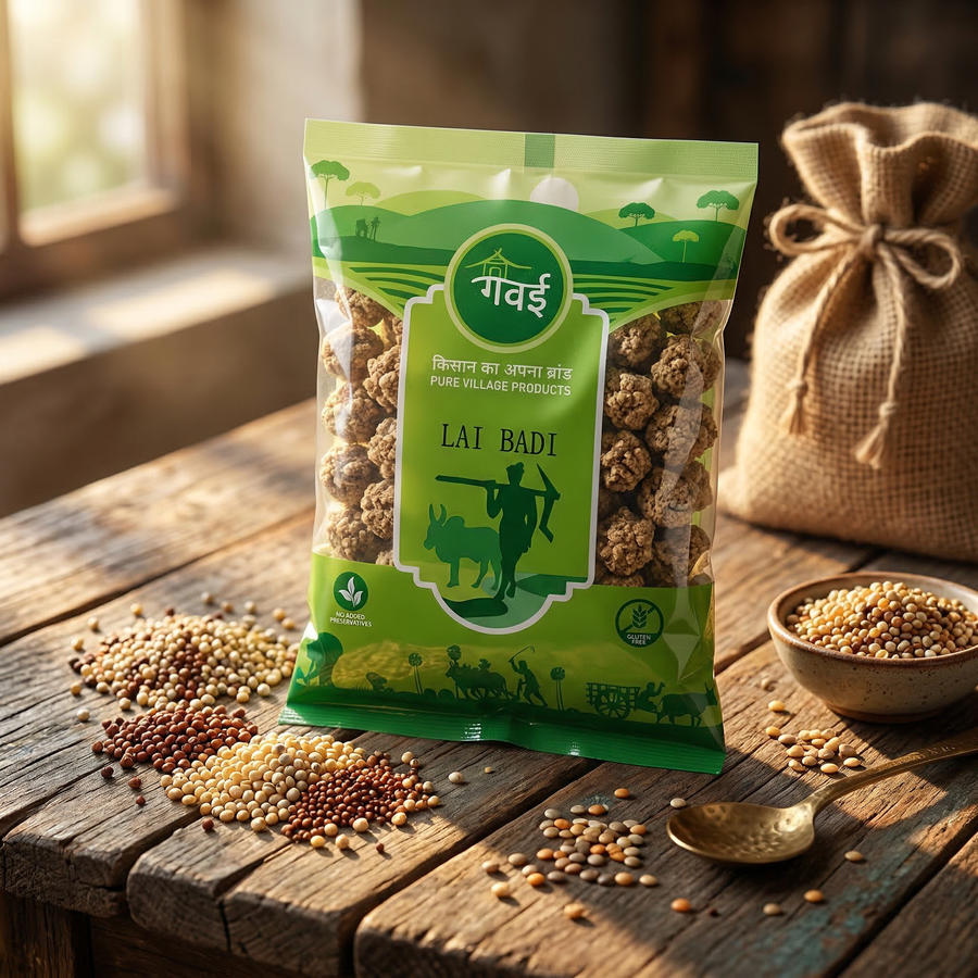 Lai Badi — Puffed Lentil Cakes (200g)